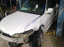 2001 ACCORD, WHITE, EX, 2.3L, VTEC, AT.  A24028
